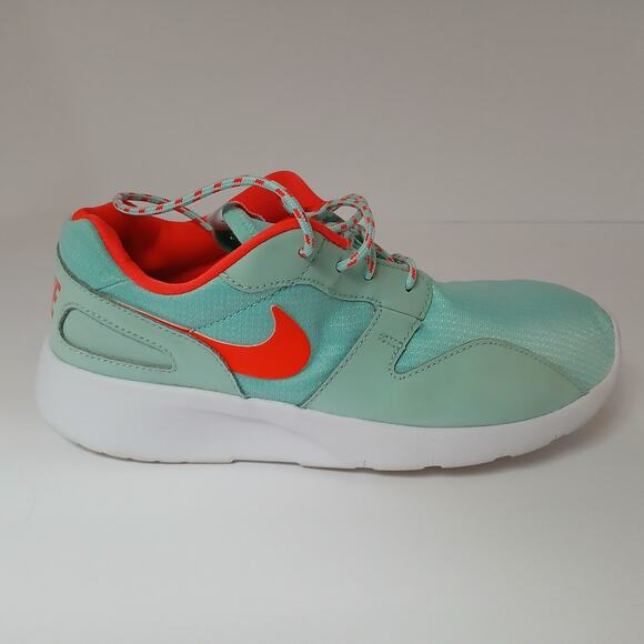 Nike Women's Red Swoosh/ Mesh /Leather/ Running Shoes/Size 7 - Picture 7 of 8